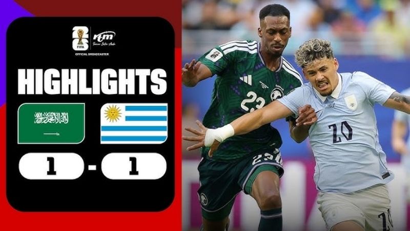 Ả Rập Xê Út 1–1 Uruguay: Al-Owais Hóa Người Hùng